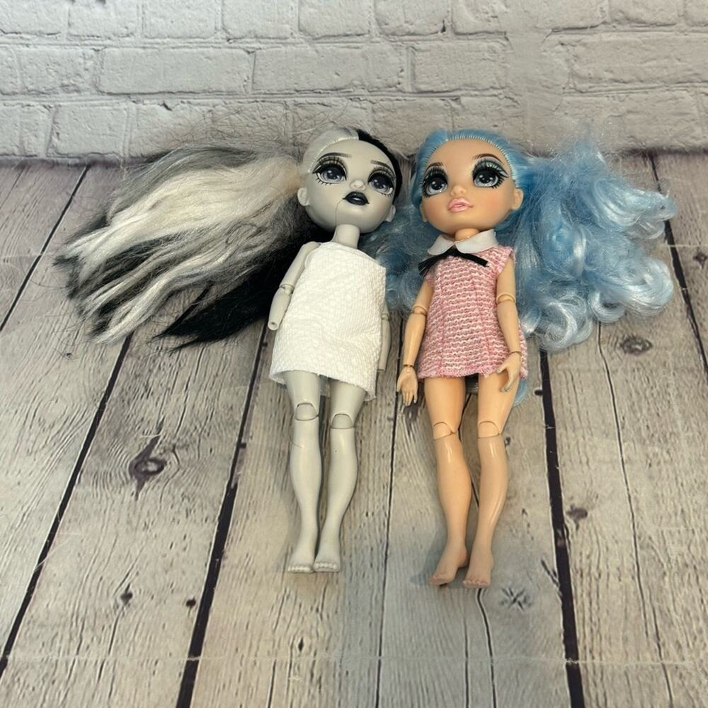 Set of 2 Rainbow High & Shadow High Dolls